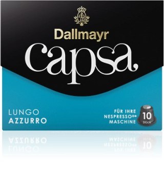 Kapsułki DALLMAYR NESPRESSO CAPSA Lungo Azzurro 10