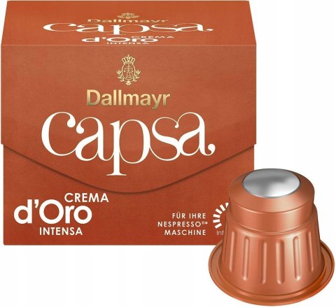 Kapsułki NESPRESSO Dallmayr CAPSA Crema Intensa 10 Kapsułki NESPRESSO Dallmayr CAPSA Crema Intensa 10