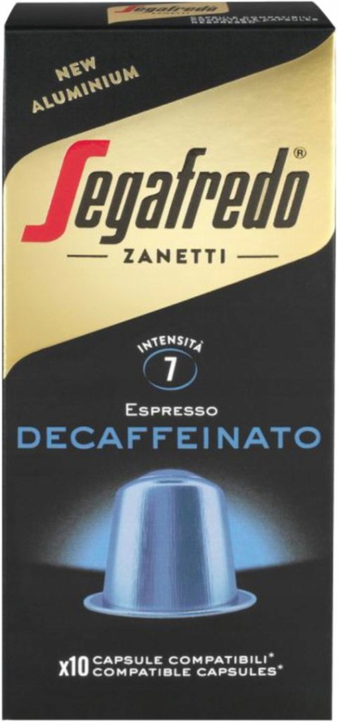 Kapsułki do Nespresso Segafredo Espresso Decaffeinato 10 szt.