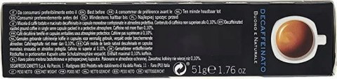 Kapsułki do Nespresso Segafredo Espresso Decaffeinato 10 szt.