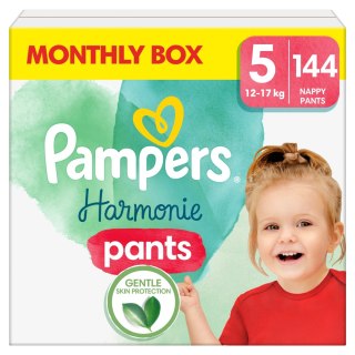 Pieluchomajtki Pampers Harmonie Rozmiar 5 144 szt.