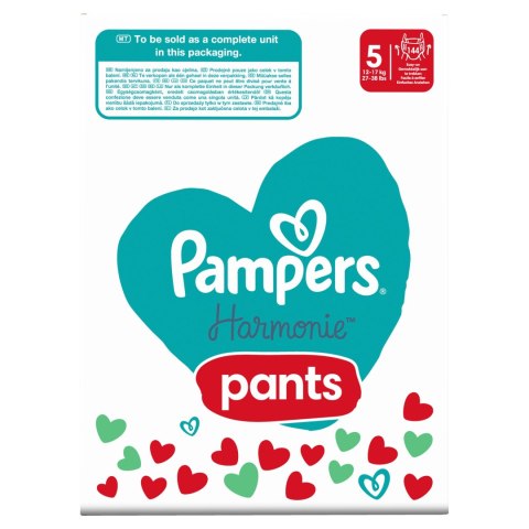 Pieluchomajtki Pampers Harmonie Rozmiar 5 144 szt.