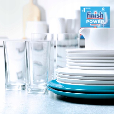 Finish Power Essential tabletki do zmywarek kostki 70 szt lemon cytrynowe Finish Power Essential tabletki do zmywarek kostki 70 szt lemon cytrynowe