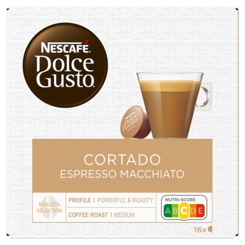 Kapsułki Dolce Gusto Nescafe Cortado Espresso Macchiato 16 szt.