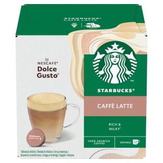 Kapsułki Dolce Starbucks Caffe Latte 12 szt.