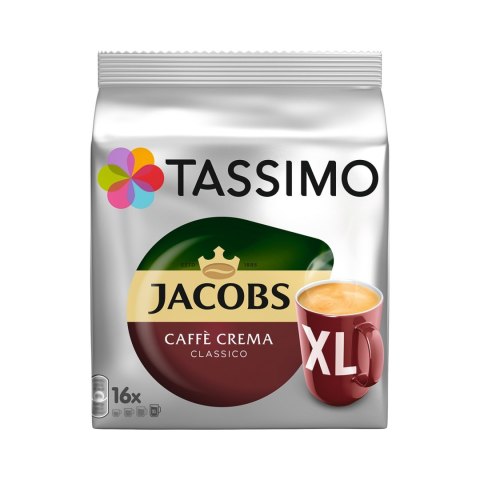 Kapsułki TASSIMO Jacobs Caffe Crema Classico XL 16