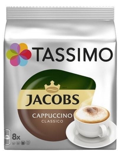 Kapsułki TASSIMO Jacobs Cappuccino Classico 8