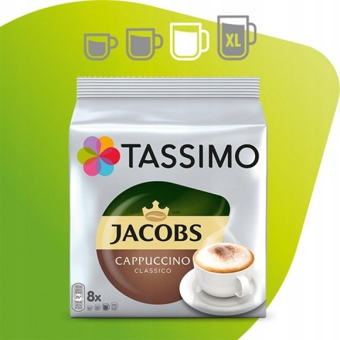 Kapsułki TASSIMO Jacobs Cappuccino Classico 8