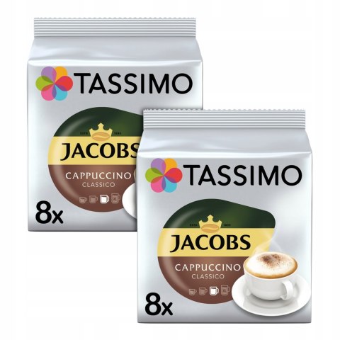 Kapsułki TASSIMO Jacobs Cappuccino Classico 8