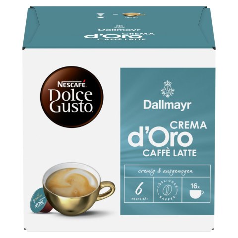 Kapsułki do Dolce Gusto Nescafe Crema d'Oro Caffe Latte 16 szt.