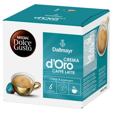 Kapsułki do Dolce Gusto Nescafe Crema d'Oro Caffe Latte 16 szt.