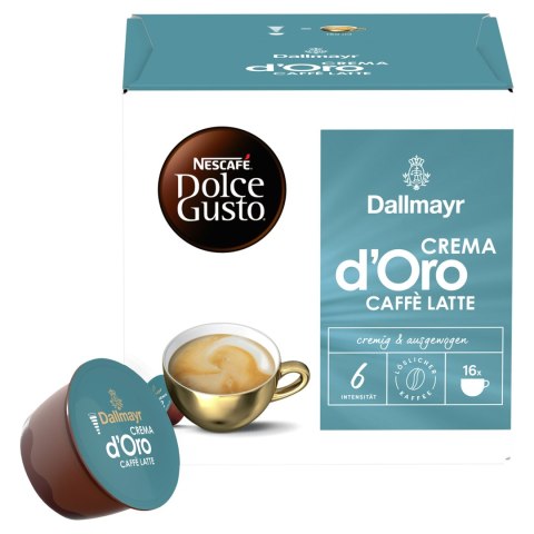 Kapsułki do Dolce Gusto Nescafe Crema d'Oro Caffe Latte 16 szt.