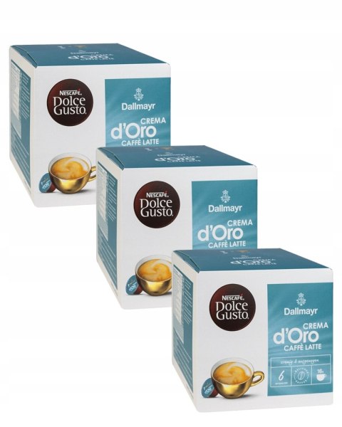 Kapsułki do Dolce Gusto Nescafe Crema d'Oro Caffe Latte 16 szt.