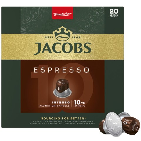 Kapsułki do Nespresso Jacobs Espresso Intenso 20 szt.