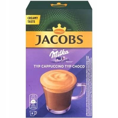 Kawa Jacobs Cappuccino Milka w saszetkach 8x15,8g