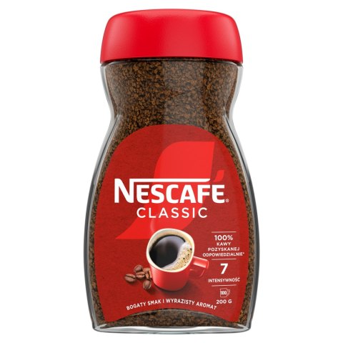 Kawa rozpuszczalna Nescafe Classic 200 g Kawa rozpuszczalna Nescafe Classic 200 g