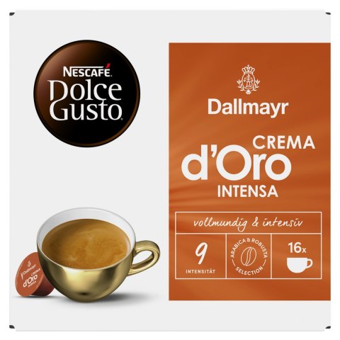 Kawa w kapsułkach Kapsułki NESCAFÉ Dolce Gusto Dallmayr Intensa 16 szt Kawa w kapsułkach Kapsułki NESCAFÉ Dolce Gusto Dallmayr Intensa 16 szt