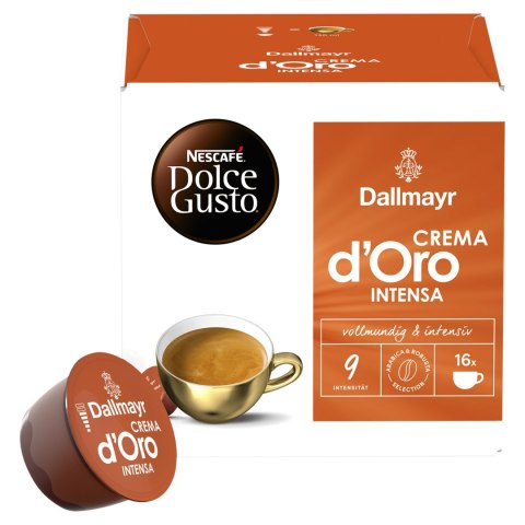Kawa w kapsułkach Kapsułki NESCAFÉ Dolce Gusto Dallmayr Intensa 16 szt Kawa w kapsułkach Kapsułki NESCAFÉ Dolce Gusto Dallmayr Intensa 16 szt