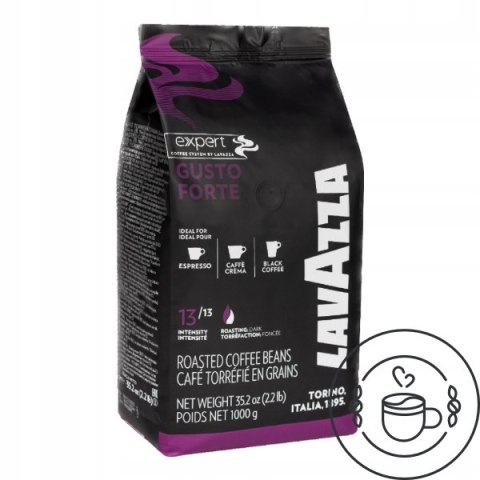 Kawa ziarnista Robusta Lavazza Expert Gusto Forte 1000 g