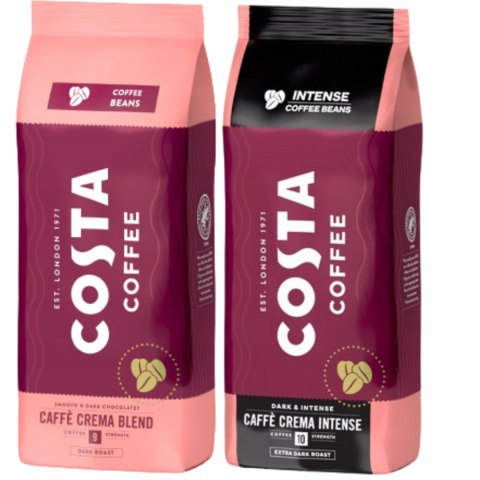 Kawa ziarnista mieszana Costa Coffee Caffe Crema 1000 g