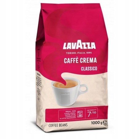Kawa ziarnista mieszana Lavazza Caffè Crema Classico 1000 g