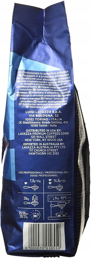 Lavazza Caffe Decaffeinato Kawa Ziarnista 500G