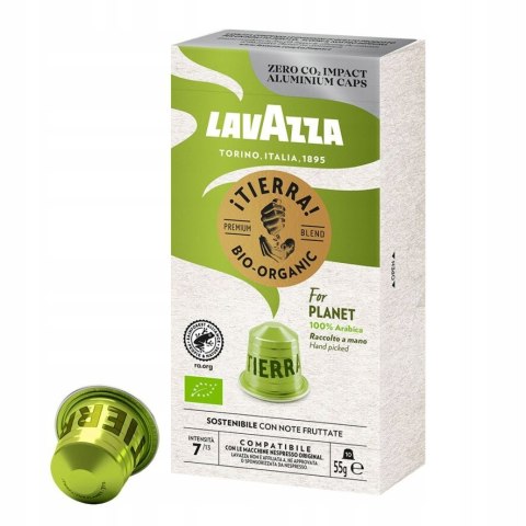 Lavazza Tierra Nespresso Bio 10 kapsułek Arabica Lavazza Tierra Nespresso Bio 10 kapsułek Arabica
