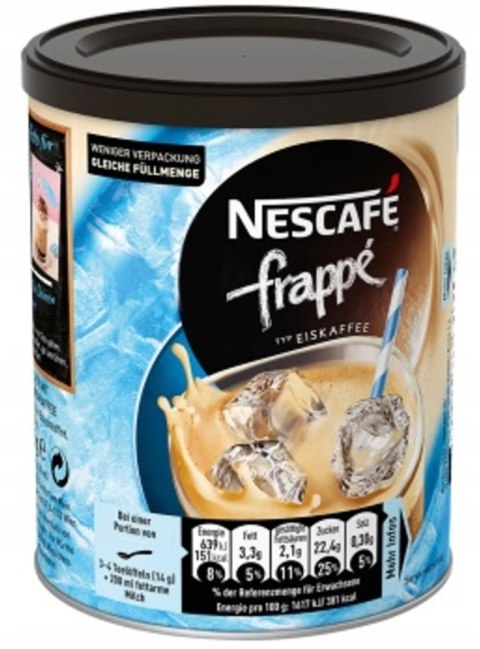 Nescafe Frappe Typ Eiscaffee Kawa Mrożona 275g DE