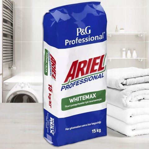 Proszek do prania białego Ariel Professional White Max profesjonalny 15 kg