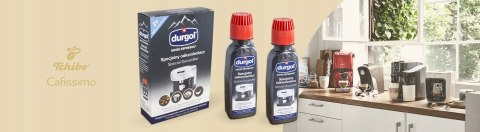 Zestaw odkamieniaczy do ekspresów Durgol Swiss Espresso 2 x 125 ml Zestaw odkamieniaczy do ekspresów Durgol Swiss Espresso 2 x 125 ml