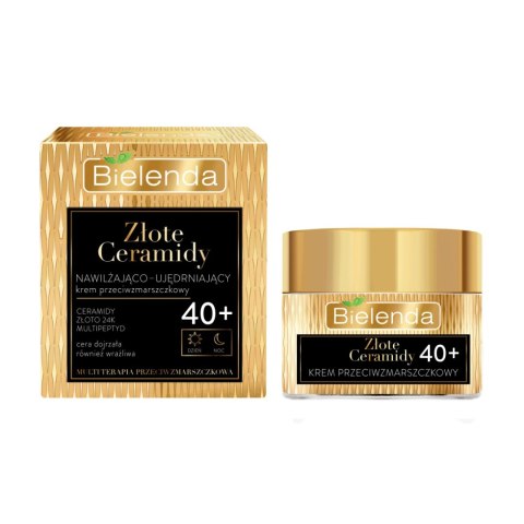 BIELENDA KREM Z CERAMIDAMI 40+ ZŁOTE CERAMIDY PRZECIWSTARZENIOWY BIELENDA KREM Z CERAMIDAMI 40+ ZŁOTE CERAMIDY PRZECIWSTARZENIOWY