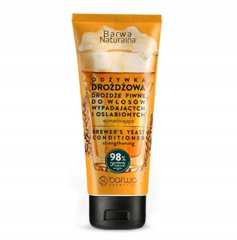 Barwa Naturalna 200 ml drożdżowa odżywka wzmacniająca Barwa Naturalna 200 ml drożdżowa odżywka wzmacniająca