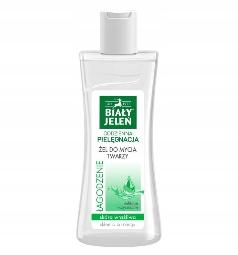Biały Jeleń Codzienna Pielęgnacja żel do mycia twarzy Aloes i Ogórek 265ml Biały Jeleń Codzienna Pielęgnacja żel do mycia twarzy Aloes i Ogórek 265ml