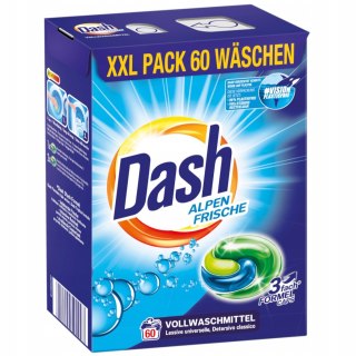 DASH Frische Kapsułki do prania białych ubrań niemieckie DE 3in1 60szt