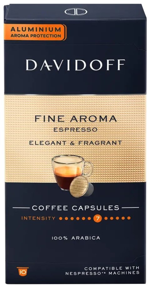 Davidoff Fine Aroma 10 kapsułek kawa Nespresso Davidoff Fine Aroma 10 kapsułek kawa Nespresso