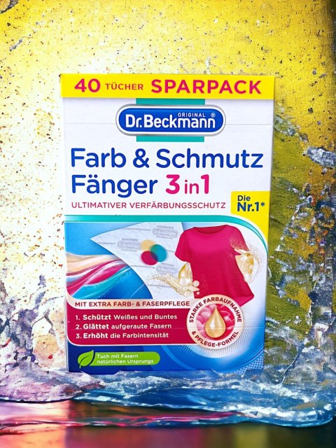 Dr. Beckmann chusteczki wyłapujące kolor 40 szt DE