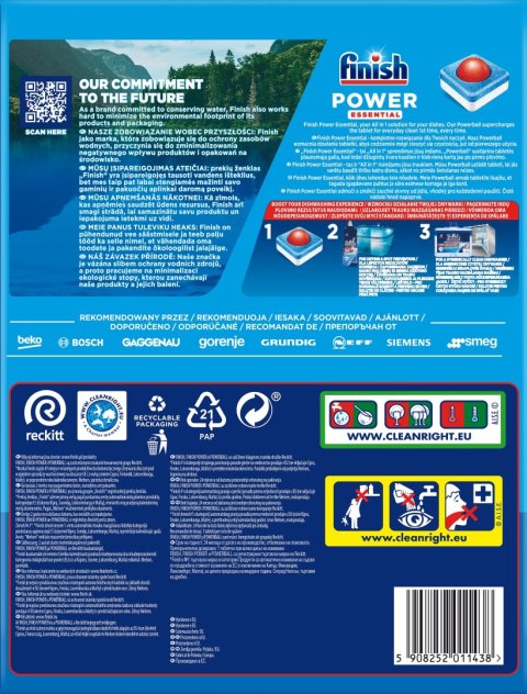 FINISH Tabletki Power Essential 90 lemon
