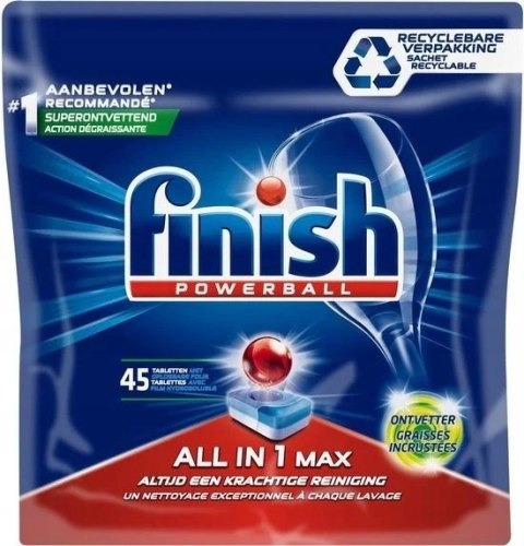 Finish Powerball tabletki do zmywarki 45 szt. Finish Powerball tabletki do zmywarki 45 szt.