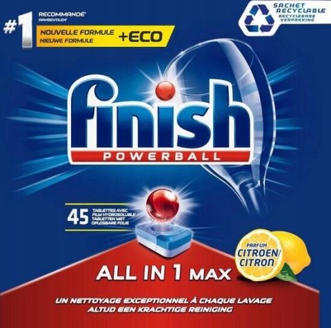 Finish Powerball tabletki do zmywarki 45 szt. Finish Powerball tabletki do zmywarki 45 szt.