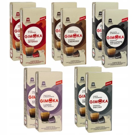 Kapsułki GIMOKA INTENSO Nespresso 10 szt.
