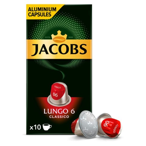 Kapsułki Nespresso Jacobs Lungo Classico - 10 szt.