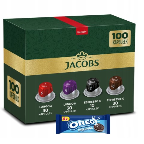 Kapsułki Nespresso Jacobs Lungo Classico - 10 szt.