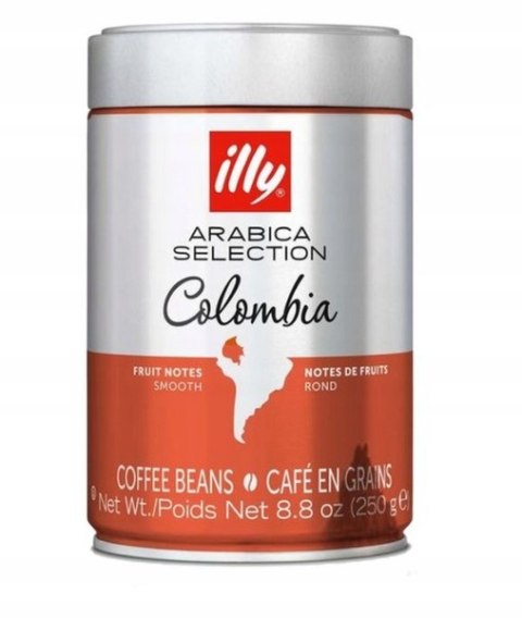 Kawa ziarnista Arabica Illy Colombia 250 g Kawa ziarnista Arabica Illy Colombia 250 g