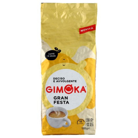 Kawa ziarnista mieszana Gimoka Gran Festa 1000 g
