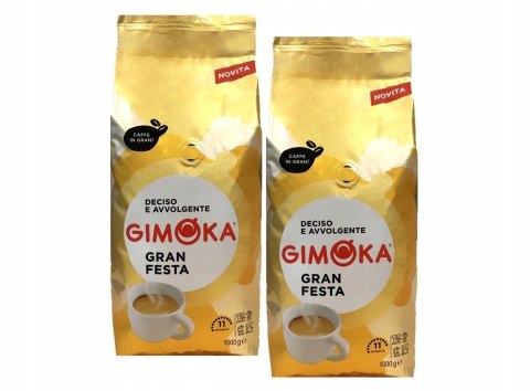 Kawa ziarnista mieszana Gimoka Gran Festa 1000 g