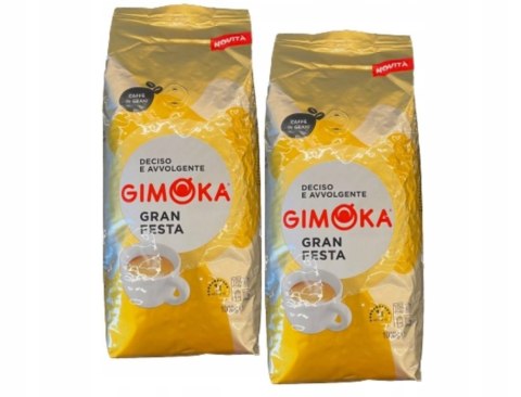 Kawa ziarnista mieszana Gimoka Gran Festa 1000 g