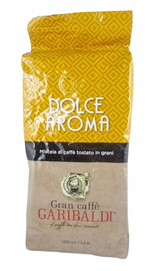 Kawa ziarnista mieszana Gran Caffe Garibaldi Dolce Aroma 1000 g Kawa ziarnista mieszana Gran Caffe Garibaldi Dolce Aroma 1000 g