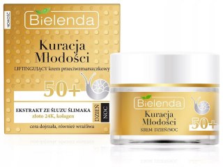 Krem liftingujący Bielenda Kuracja Młodości dzień i noc 50 ml 50+