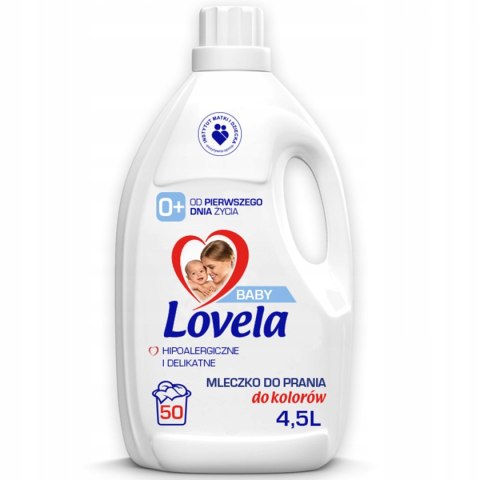 Mleczko do prania białego Lovela 4,5 l Mleczko do prania białego Lovela 4,5 l
