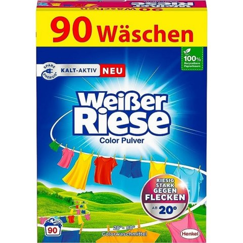 Proszek do prania kolorów Weiber Riese 90p 4.5kg Proszek do prania kolorów Weiber Riese 90p 4.5kg